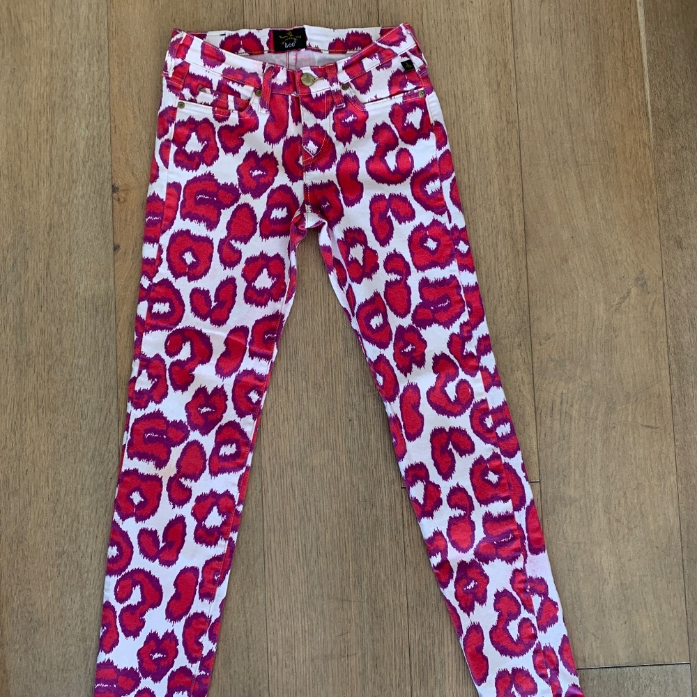 Lee × Vivienne Westwood Brand New Vintage LIPS Skinny Jeans Lee Collab